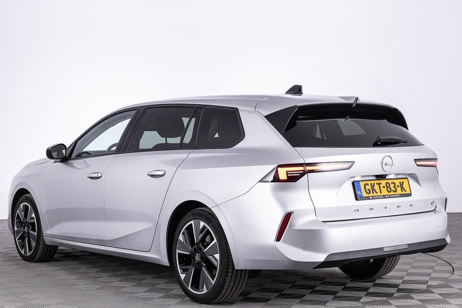 Opel Astra Electric Sports Tourer 54 kWh | Full LED | AGR |, Gebruikt, Zwart, 156 pk, Lease