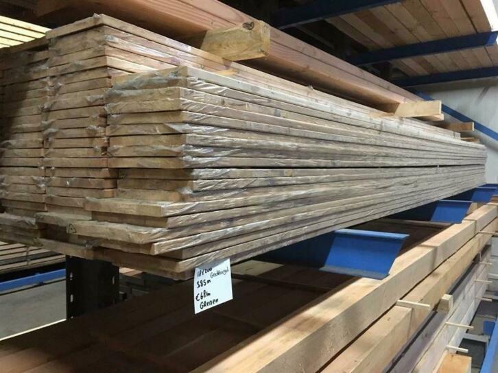 Grenen 18x200 mm meubel paneel houten meubelpaneel 385 cm la, Ophalen of Verzenden, Nieuw, Grenen
