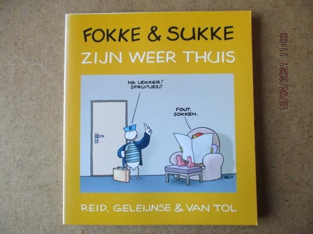 adv1372 fokke en sukke 3, Boeken, Stripboeken, Eén stripboek, Ophalen, Gelezen