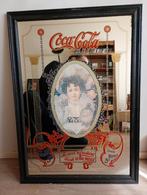 Vintage Coca Cola spiegel, Ophalen, Rechthoekig, 50 tot 100 cm