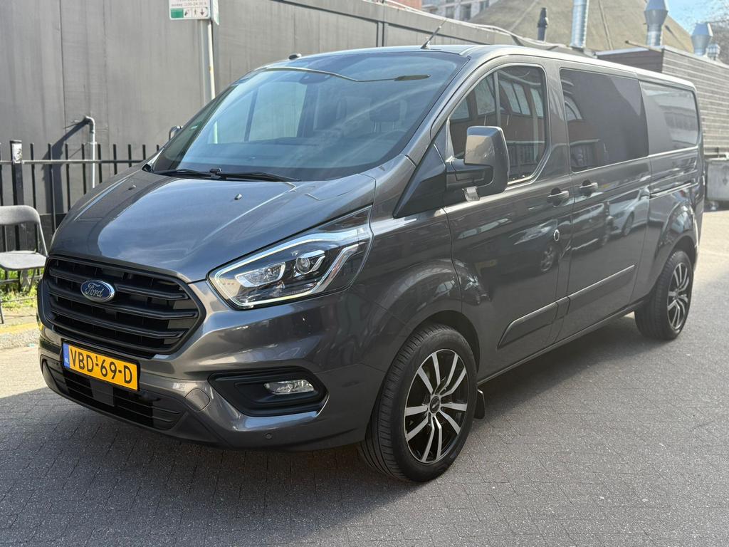Ford Transit Custom| 170PK | AUTOMAAT | Dubbel Cabine | L2H1, Auto's, 1995 cc, 14 km/l, Bedrijf, Diesel