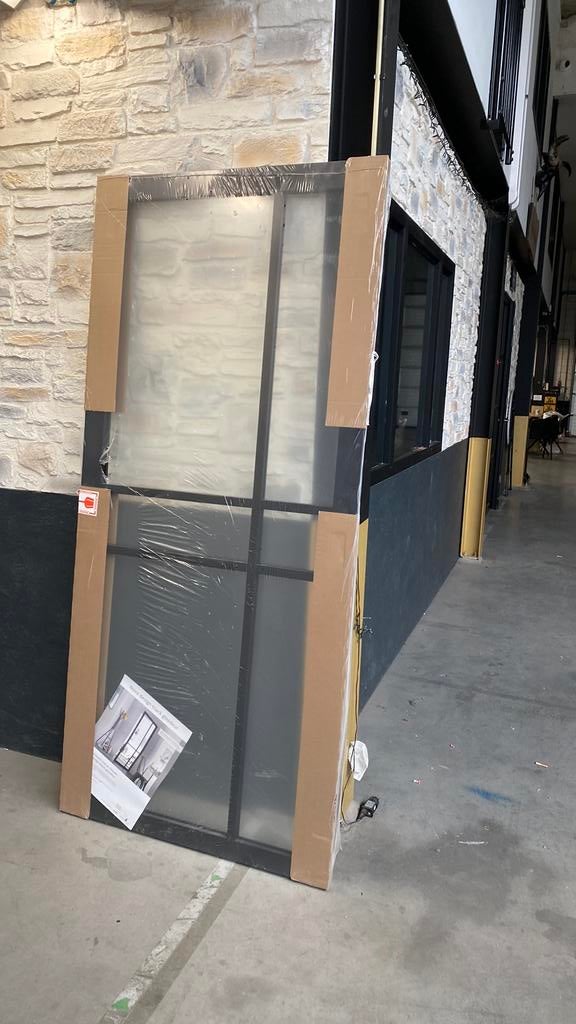 Svedex BINNENDEUR diep zwart 2105x930 L, Doe-het-zelf en Verbouw, Deuren en Horren, Ophalen, Zo goed als nieuw, Binnendeur, 215 cm of meer