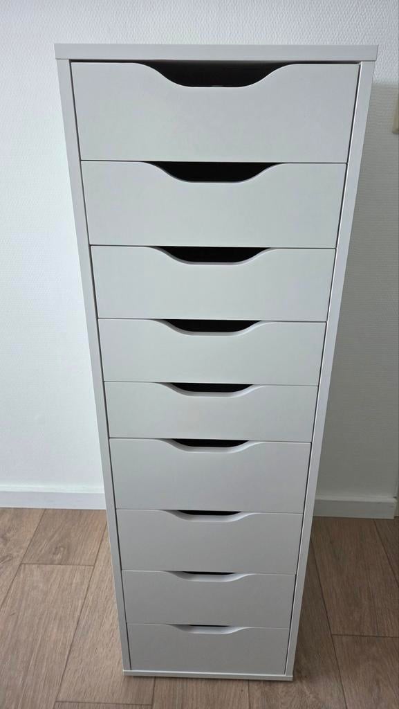 Ikea Alex lade kast blok - zgan nog geen jaar oud., Huis en Inrichting, Ophalen, 5 laden of meer, Zo goed als nieuw, Minder dan 100 cm
