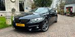 BMW 4-Serie 428i M-sport/ cabriolet/full options, Auto's, Automaat, Cabriolet, Zwart, Leder