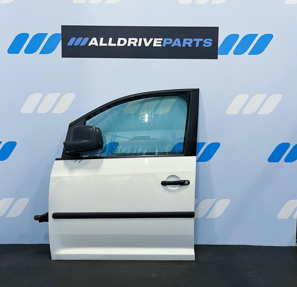 Voorportier links VW Volkswagen Caddy 2K wit LB9A 2K0831055B, Auto-onderdelen, Gebruikt, -, Deur, -