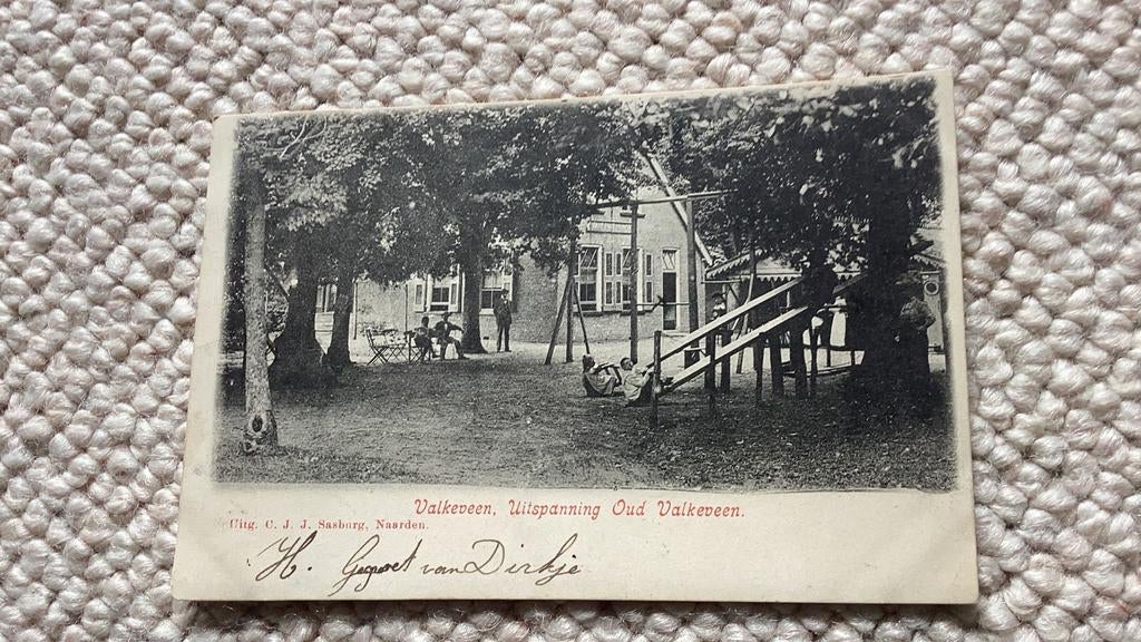 Ansichtkaart Valkeveen Uitspanning Oud Valkeveen 1904. 963, Ophalen of Verzenden, Voor 1920, Gelopen, Noord-Holland