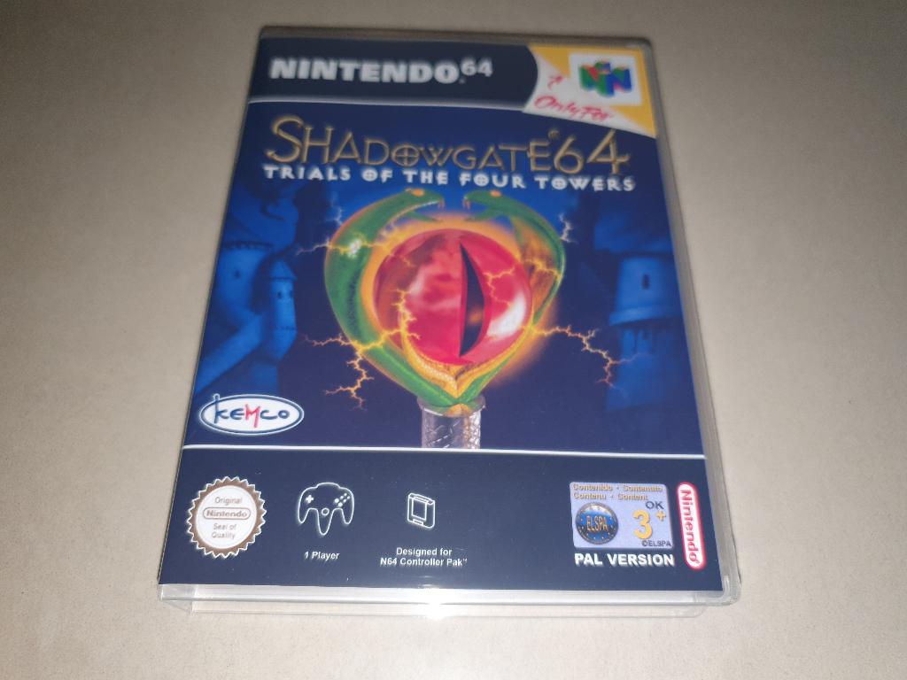 Shadowgate N64 Game Case, 1 speler, Verzenden, Zo goed als nieuw, Vanaf 3 jaar