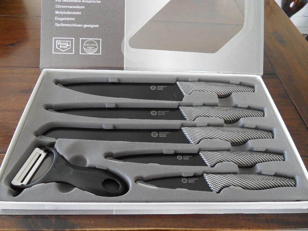 TEILIGES set van 6 keukenmessen, Ophalen of Verzenden, Nieuw