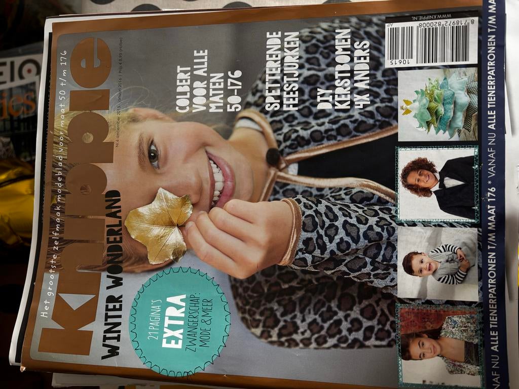 Ruim 20 Knippie en Ottobre mode tijdschriften, Ophalen, Gelezen, Overige typen