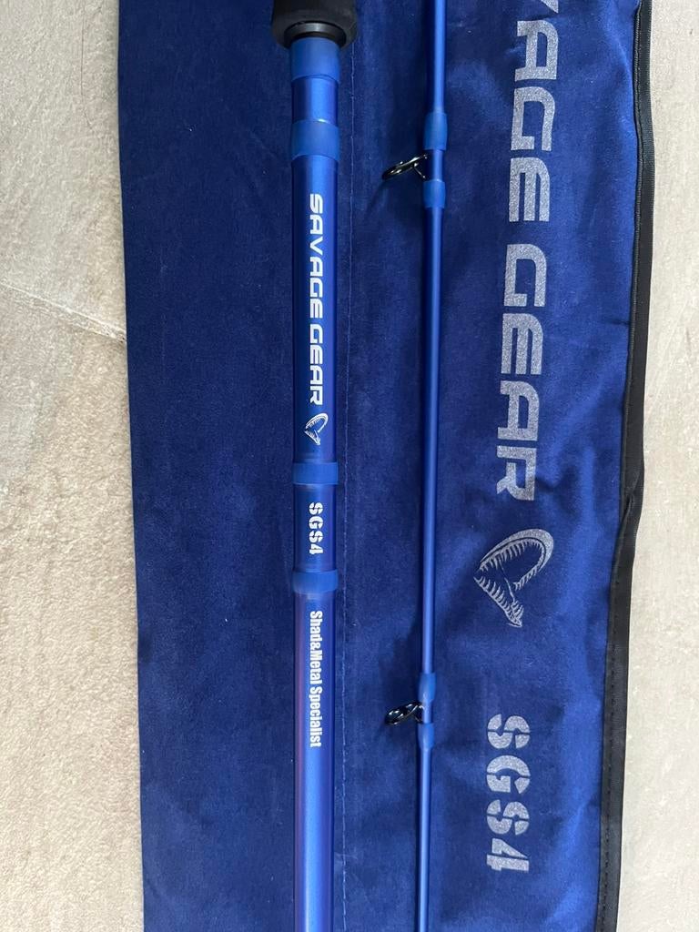 Savage gear sg4 spinhengel nieuw, Watersport en Boten, Ophalen of Verzenden, Zo goed als nieuw, Werphengel