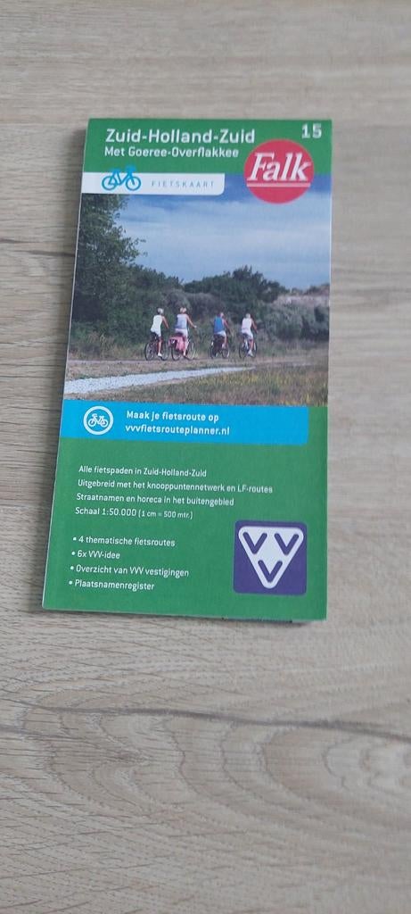 Falk Fietskaart Zuid-Holland-Zuid, Ophalen of Verzenden