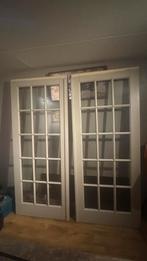 Schuifpui schuifdeuren, Doe-het-zelf en Verbouw, Ophalen, Gebruikt, 80 tot 100 cm, Overige typen