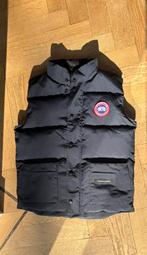 Donker Blauwe Canada Goose bodywarmer XS, Kleding | Heren, Bodywarmers, Ophalen of Verzenden, Zo goed als nieuw, Maat 46 (S) of kleiner