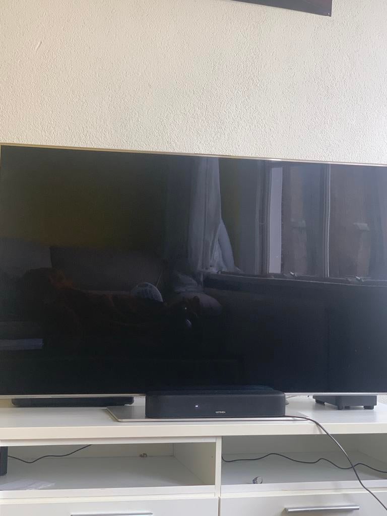 Samsung 55 inch Smart LED TV met LED verlichting, Ophalen of Verzenden, Samsung, 100 cm of meer, Smart TV