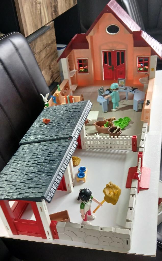 playmobil dieren ziekenhuis 5529/5530/5531, Kinderen en Baby's, Speelgoed | Playmobil, Ophalen, Gebruikt, Complete set