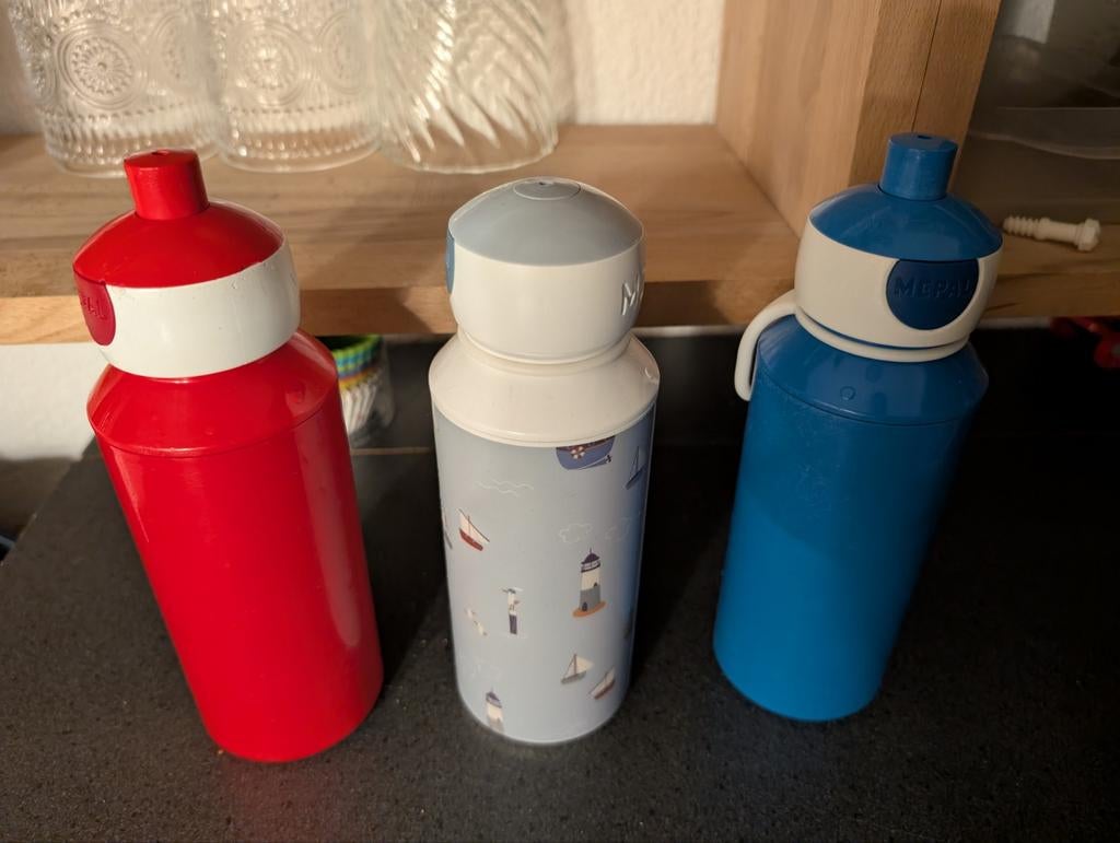 3x Mepal bekers, Ophalen