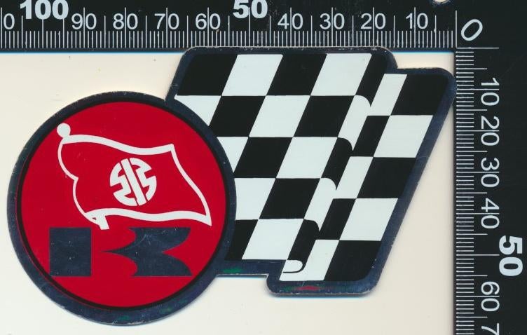 Sticker: Kawasaki (6), Ophalen of Verzenden, Zo goed als nieuw, Auto of Motor