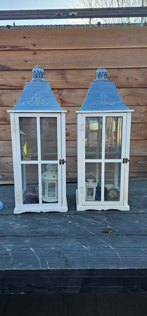 Grote tuin lantaarn 2x, Tuin en Terras, Fakkels, Ophalen