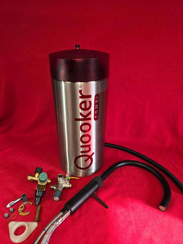 Quooker Combi 2.2 met een Fusion Round Black kraan, Huis en Inrichting, Keuken | Keukenelementen, Gebruikt, Minder dan 100 cm