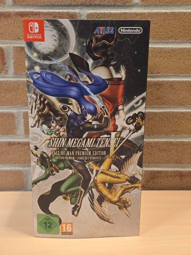 Shin Megami Tensei V Fall Of Man Premium Edition - Switch, Spelcomputers en Games, Games | Nintendo Switch, Nintendo, Support.nintendo.nl