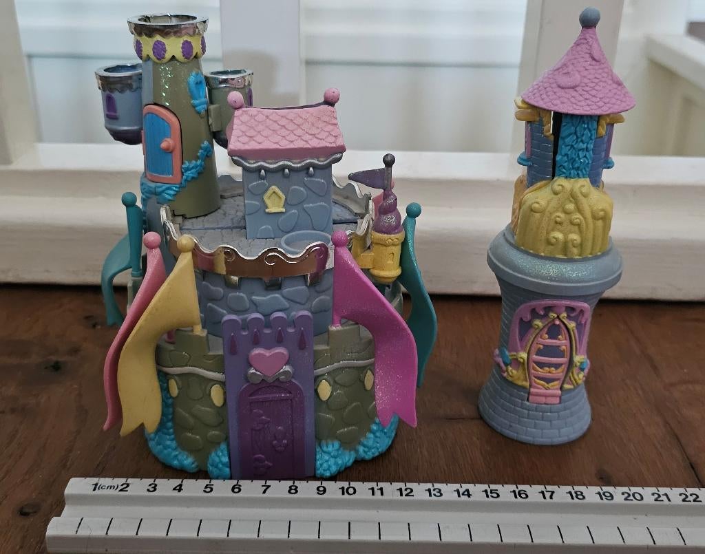 Trendmaster kasteel ( polly pocket)- vintage 1995, Ophalen, Gebruikt