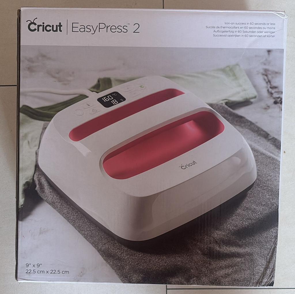 Cricut easy press 2, Ophalen of Verzenden, Zo goed als nieuw