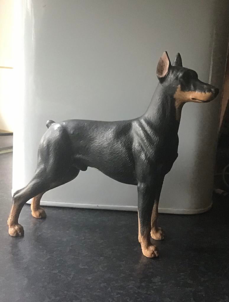 Porceleinen dobberman, Ophalen of Verzenden