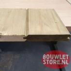 Vuren planken blokhutprofiel geimpregneerd gevelbekleding, Geïmpregneerd, 25 tot 50 mm, Nieuw, Ophalen of Verzenden