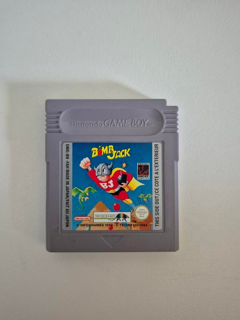 Mighty bomb jack nintendo gameboy, Avontuur en Actie, 1 speler, Ophalen of Verzenden, Zo goed als nieuw