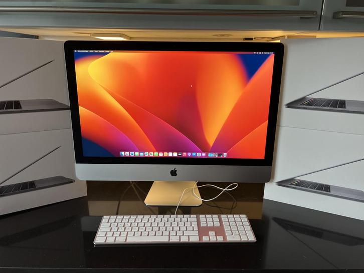 A1418, 2017  iMac 21,5, 8GB/256GB SSD Ventura, Computers en Software, Apple Desktops, Gebruikt, iMac, HDD en SSD, 2 tot 3 Ghz