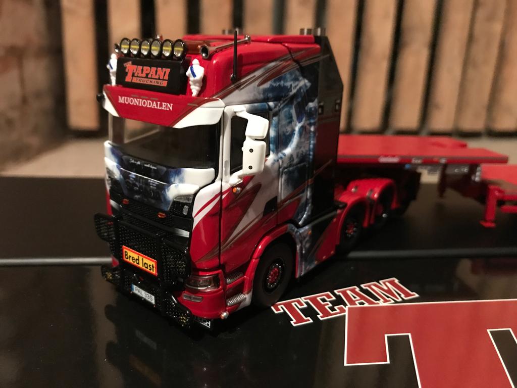 IMC Scania S + 7-as trailer Tapani Trucking 32-0263, Ophalen of Verzenden, Nieuw, Bus of Vrachtwagen, Overige merken