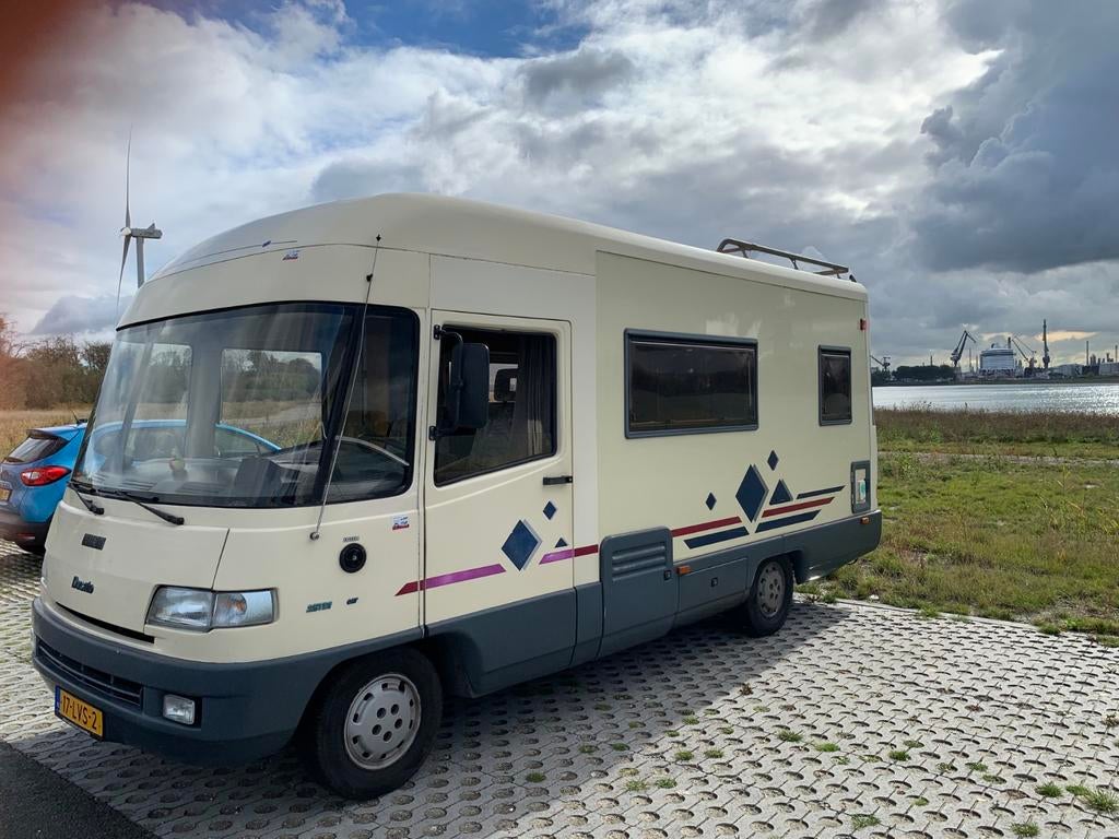 Camper Fiat Ducato FFB 2.5 TDI max 580 , bj 1995, Integraal, Ringverwarming, Fiat, 5 tot 6 meter