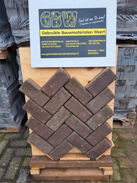 gebakken klinkers dikformaat 178m² nr.2, bestrating, stenen, Tuin en Terras, Tegels en Klinkers, Gebruikt, Klinkers, Overige materialen