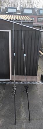 Nieuwe shimano hengels + molens + 2x extra spoel +foudraal, Ophalen, Nieuw, Complete set