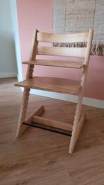 Stokke Tripp Trapp Meegroeistoel - Natuurlijk Hout, Ophalen, Gebruikt, Meegroeistoel, Aanschuifbaar