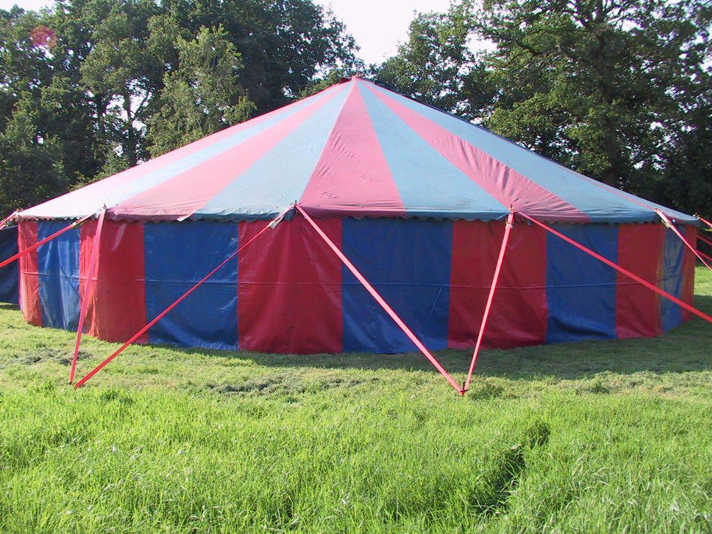 Circustent, Tuin en Terras, Ophalen of Verzenden, Zo goed als nieuw, 8 meter of meer, 6 meter of meer