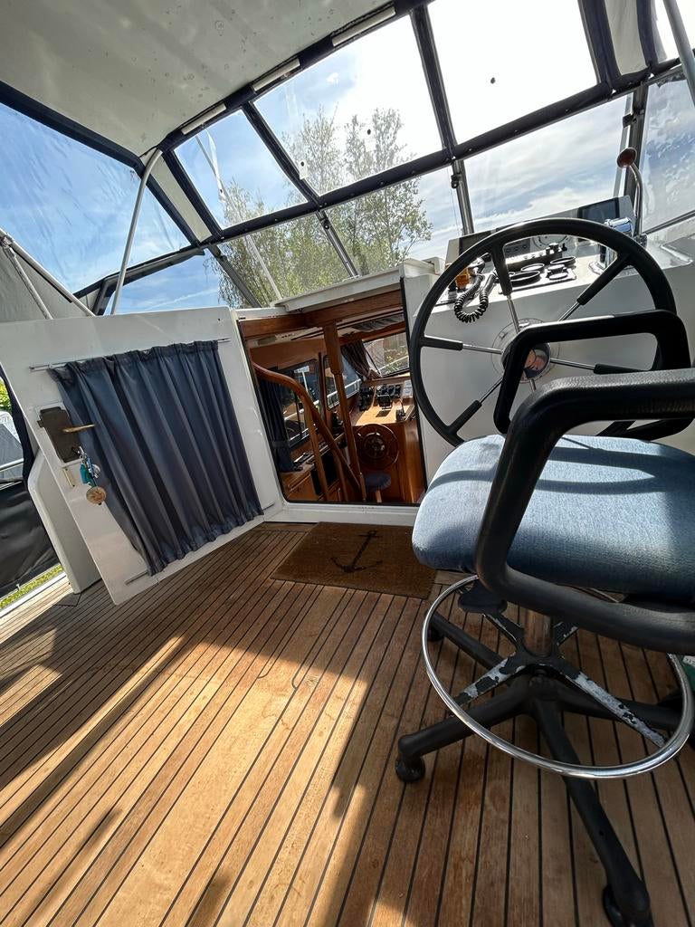 Linssen 37SE 1993 - Ruime en comfortabele motorboot, Gebruikt, Staal, Diesel, Ophalen of Verzenden