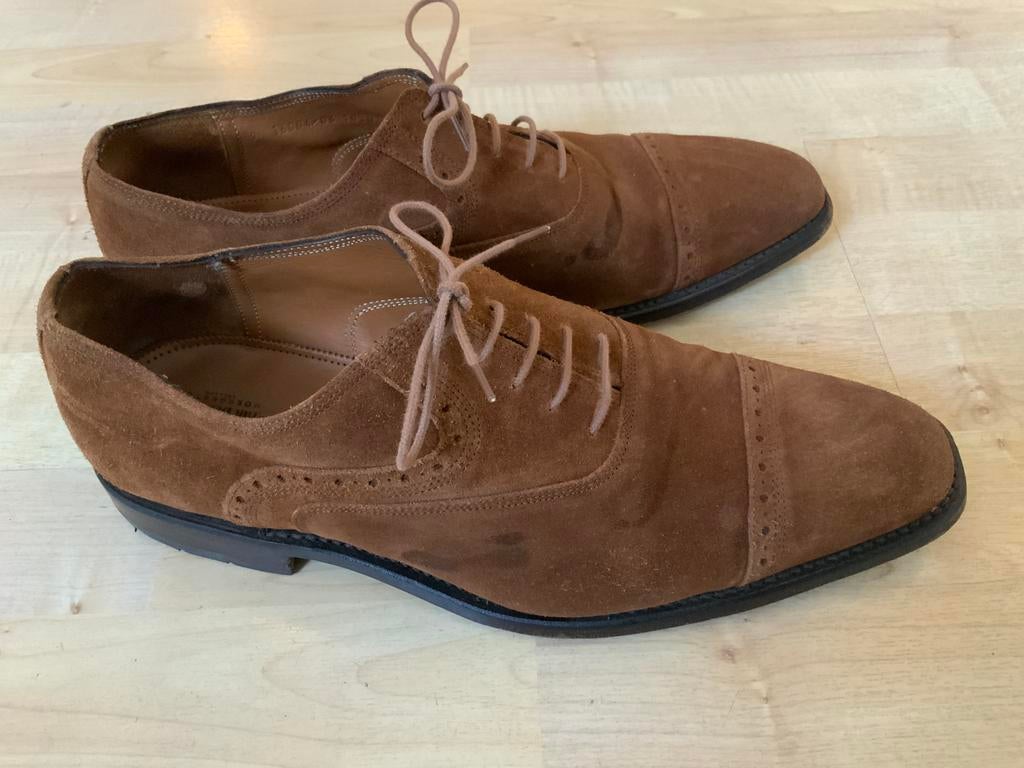 Van Bommel 9H maat 43, Kleding | Heren, Schoenen, Zo goed als nieuw, Veterschoenen, Bruin, Ophalen