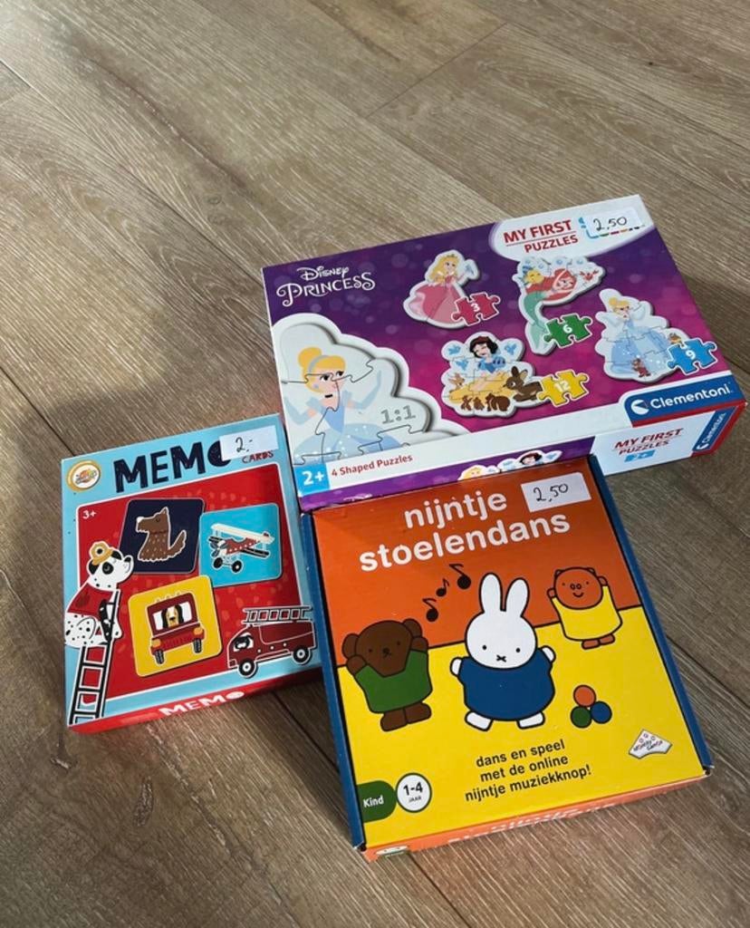 Kinder spelletjes, Kinderen en Baby's, Speelgoed | Educatief en Creatief, Ophalen of Verzenden, Zo goed als nieuw, Puzzelen