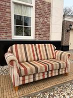Bank 2,5 zits stof streep ZGAN meubitrend, Huis en Inrichting, Ophalen, 150 tot 200 cm, Tweepersoons, 75 tot 100 cm