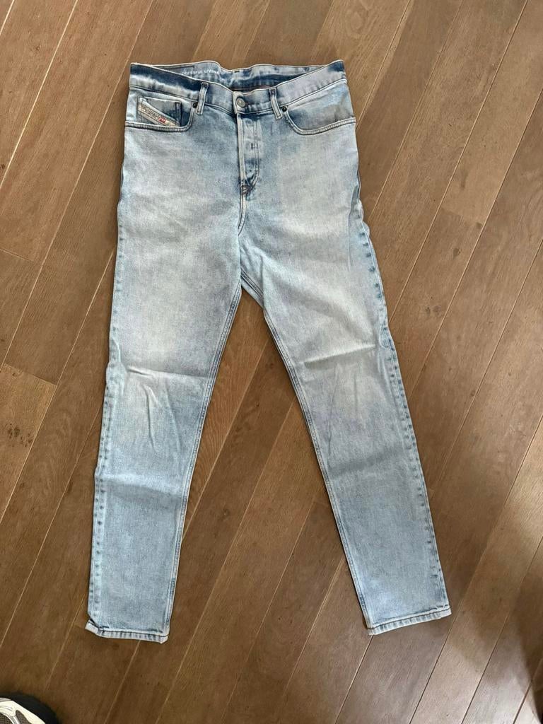 Diesel Industry Spijkerbroek - Lichtblauw, Ophalen of Verzenden, Zo goed als nieuw, Blauw, Overige jeansmaten