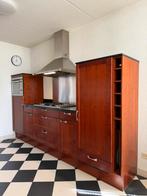 massief kersenhouten tulip keuken, bieden vanaf € 750, Ophalen, Gebruikt, Bruin, Graniet of Steen