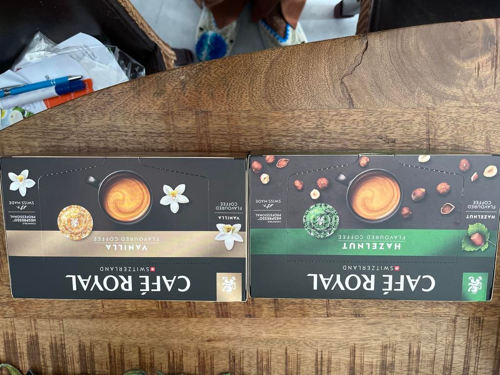 Koffiepads Nespresso Pro Hazelnoot & Vanille (100 stuks), Diversen, Levensmiddelen, Ophalen