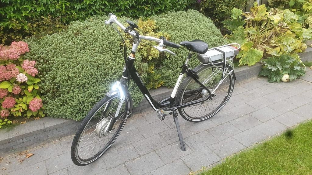 Elektrische dames fiets sparta ion-rx., Ophalen, Sparta, Gebruikt, 47 tot 51 cm