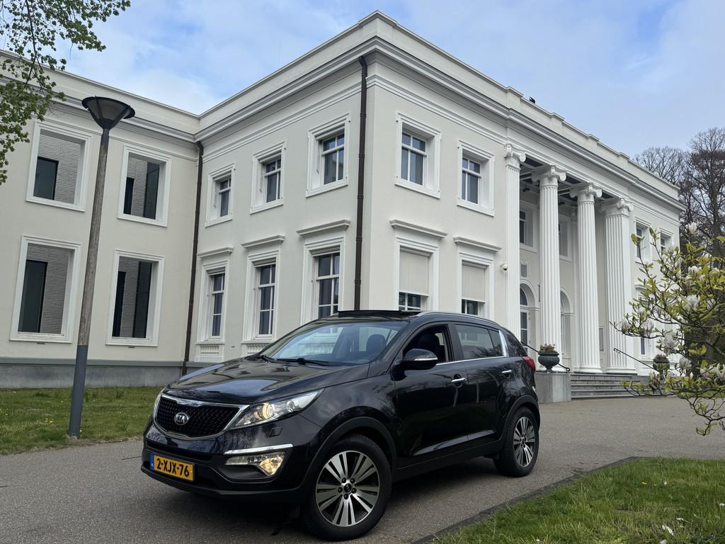 Kia Sportage 2.0 AUT, 1E EIG, LEDER, PANORAMADAK, ExecutiveL, Gebruikt, 4 cilinders, Zwart, 1600 kg