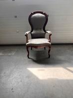 Antieke Louis XV Rococo fauteuil | barok armstoel, Ophalen of Verzenden