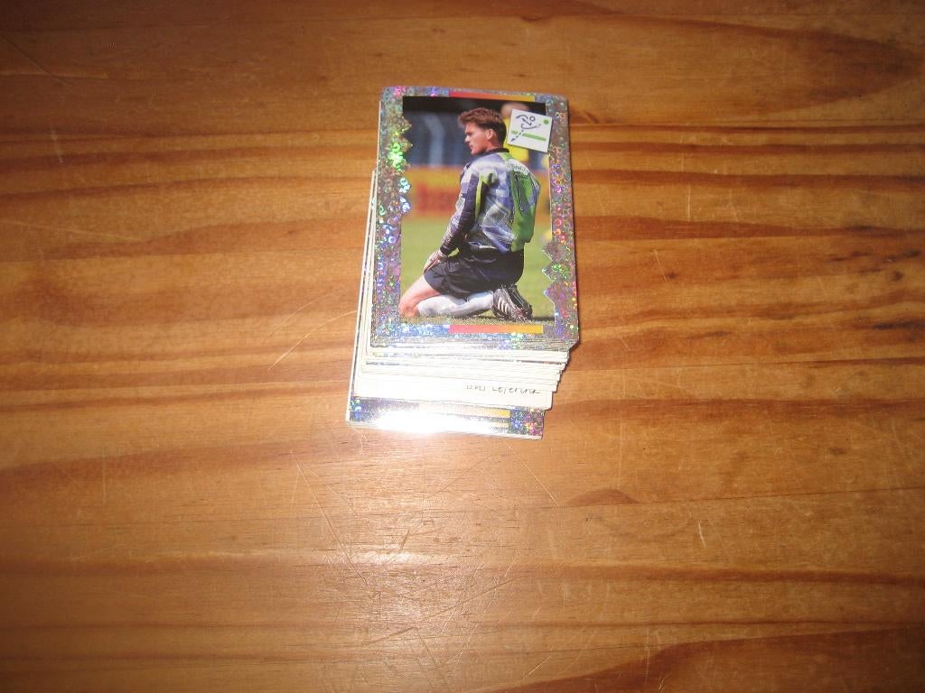 panini 1996 voetbal plaatjes, Ophalen of Verzenden, Gebruikt, Meerdere plaatjes