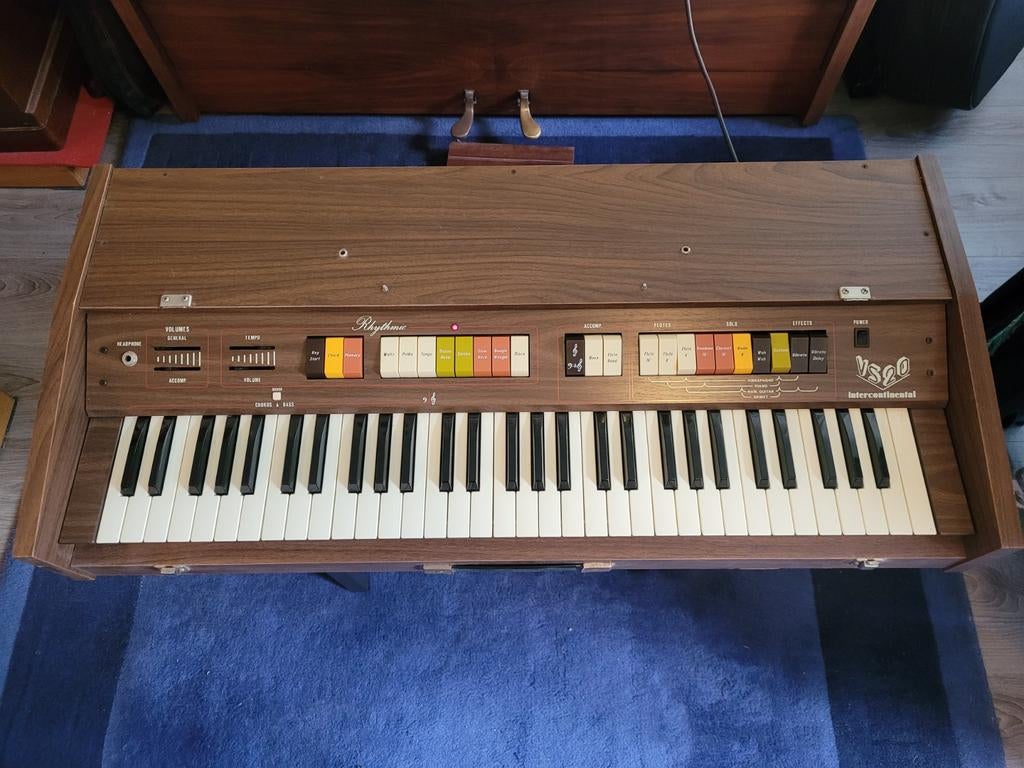 Intercontinental VS20 Viscount Organ, Muziek en Instrumenten, Orgels, Ophalen, Gebruikt, 2 klavieren, Orgel