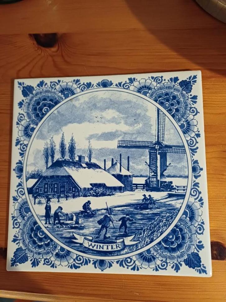 delfts blauw, Huis en Inrichting, Woonaccessoires | Overige, Zo goed als nieuw, Ophalen of Verzenden