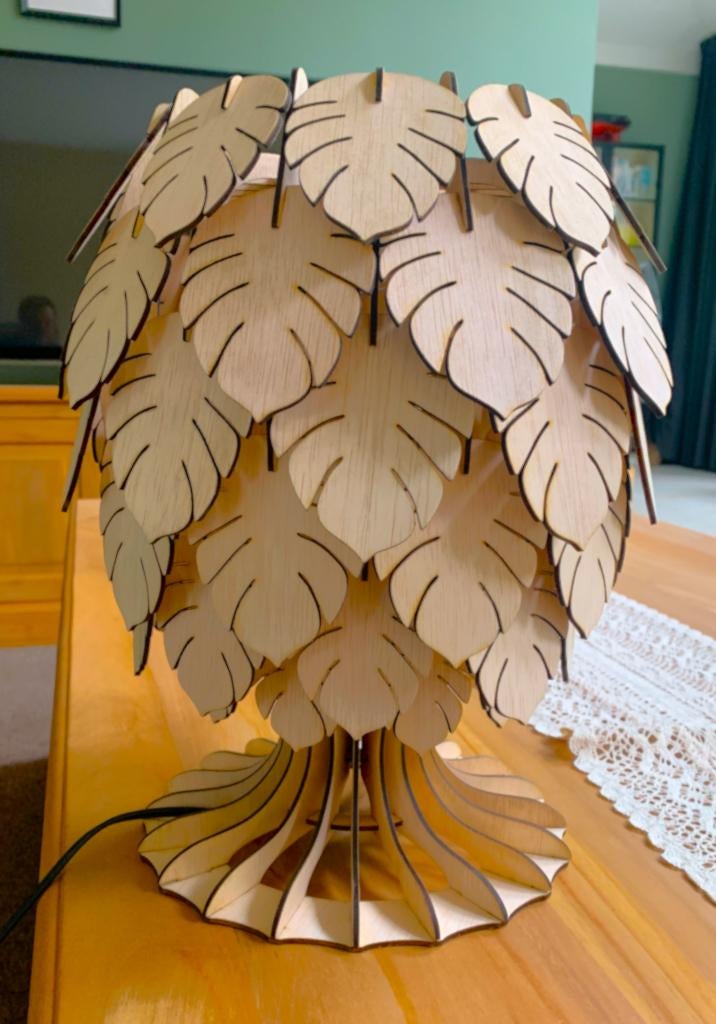 schemerlamp, Ophalen, Nieuw, Hout, Minder dan 50 cm